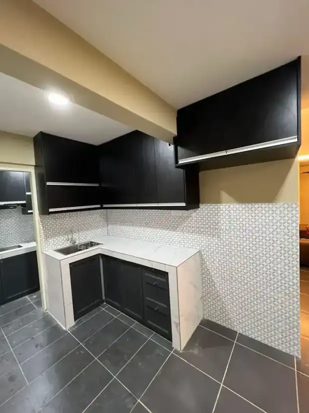 Dapur Konsep Gelap #08