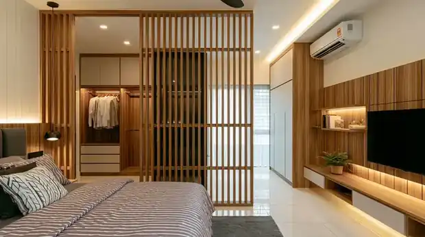 Wardrobe & TV Feature